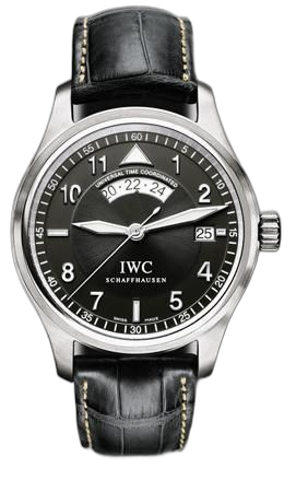 Pilot's Watch Spitfire UTC Stainless Steel / Black / Strap