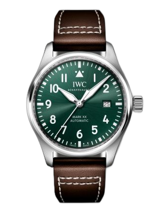 Pilot's Watch Mark XX Stainless Steel / Green