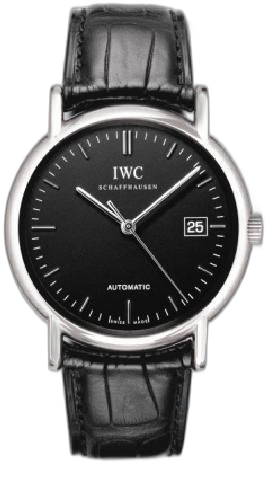 Portofino Automatic / Stainless Steel / Black / Strap