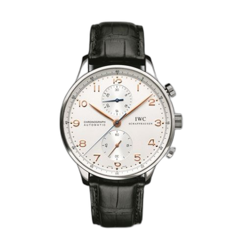 Portuguese Chrono-Automatic Stainless Steel / Silver