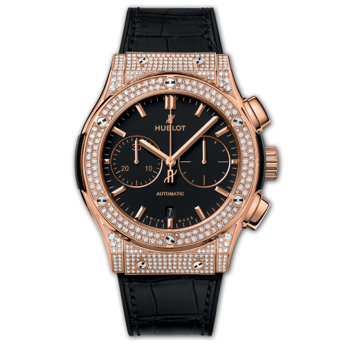 Classic Fusion 45 Chronograph King Gold / Pavé