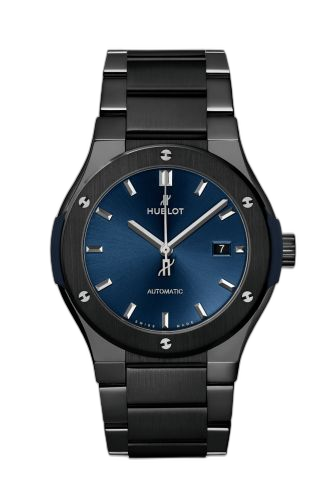 Classic Fusion 42 Ceramic / Blue / Bracelet