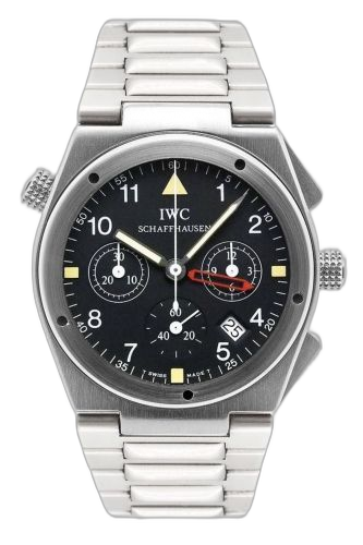 Ingenieur Mecaquartz Chronograph Alarm Stainless Steel / Black / Bracelet