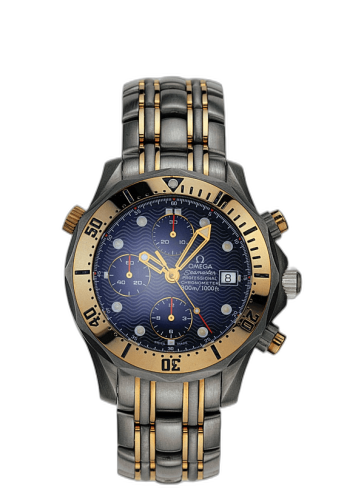 Seamaster Diver 300M Automatic 41.5 Chronograph Titanium / Tantalum / Red Gold / Blue / Bracelet