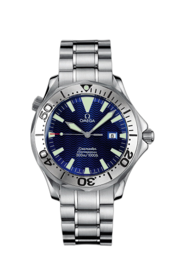Seamaster Diver 300M Quartz 41 Stainless Steel / Electric Blue / Bracelet