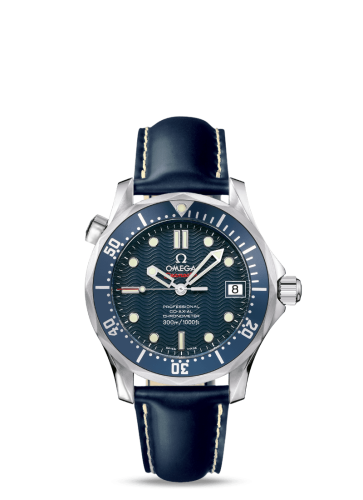 Seamaster Diver 300M Co-Axial 36.25 Stainless Steel / Blue / Rubber