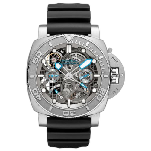 Luminor Submersible Ecopangaea Tourbillon GMT Mike Horn