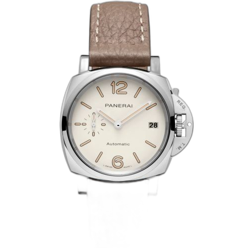 Luminor Piccolo Due 38 Automatic Stainless Steel / White