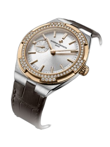 Overseas Small Stainless Steel / Pink Gold / Diamond / Silver