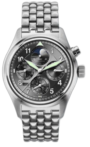 Pilot's Watch Spitfire Chronograph Perpetual Calendar Stainless Steel / Black / Sincere