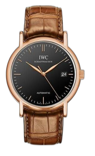 Portofino Automatic / Rose Gold / Black / Strap