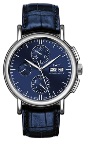 Portofino Chronograph White Gold / Blue