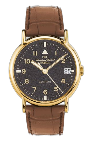 Portofino Automatic Yellow Gold / Black - Pilot / Strap