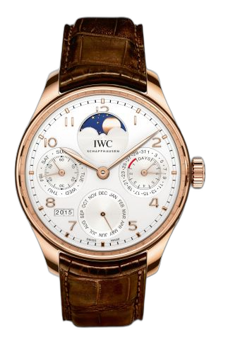 Portugieser Perpetual Calendar Single Moon Red Gold / Silver