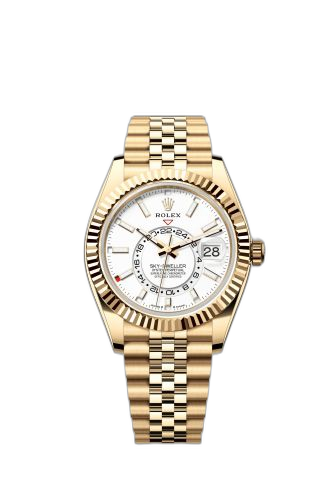 Sky-Dweller Yellow Gold / White / Jubilee