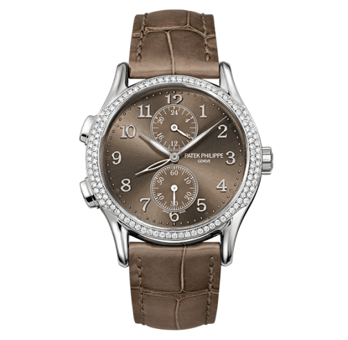 Calatrava Travel Time 7134 White Gold