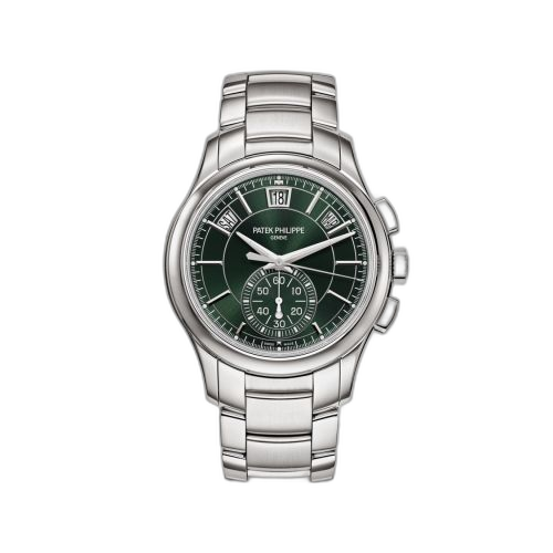 Annual Calendar Chronograph 5905 Stainless Steel / Green / Bracelet