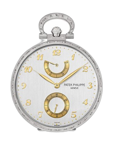 Pocket Watch Lepine Power Reserve White Gold / From Mother to Daughter