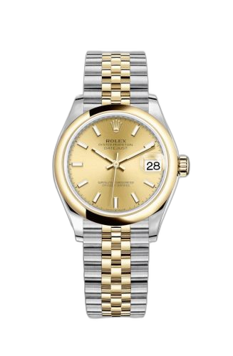 Datejust 31 Stainless Steel / Yellow Gold / Domed / Champagne / Jubilee