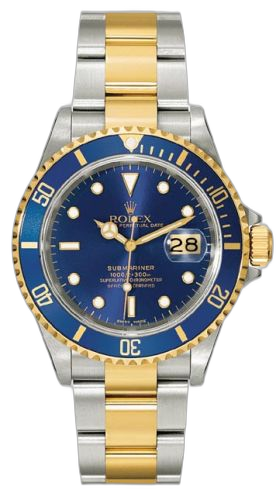 Submariner Date 16613 Blue Tritium
