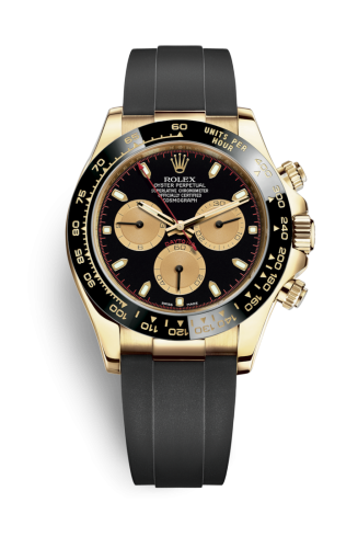 Cosmograph Daytona Yellow Gold / Cerachrom / Black / Oysterflex