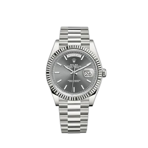 Day-Date 40 White Gold / Grey