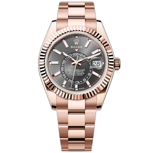 Sky-Dweller Everose / Slate / Oyster