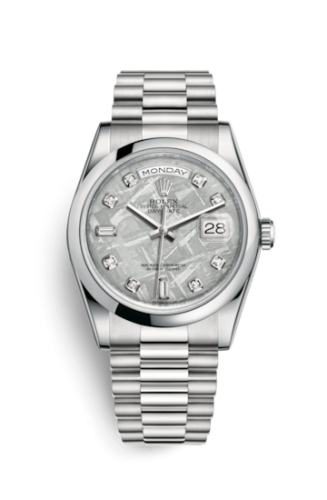 Day-Date 36 Platinum Domed / President / Meteorite