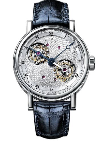 Double Tourbillon Platinum / Silver
