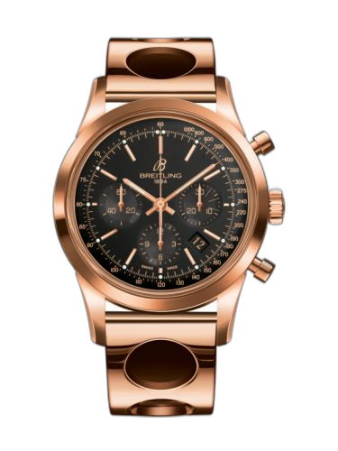 Transocean Chronograph Red Gold / Black / Air Racer