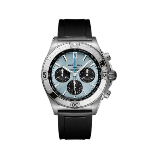 Chronomat B01 42 Stainless Steel / Platinum / Ice Blue