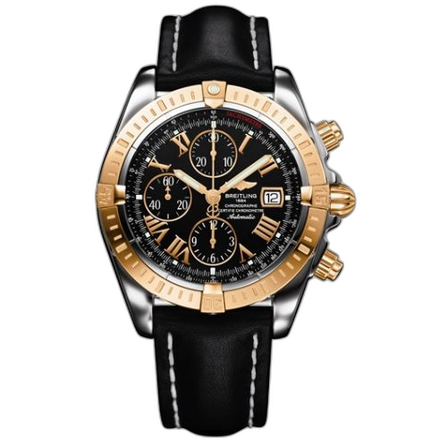 Chronomat Evolution Stainless Steel / Yellow Gold / Black - Roman