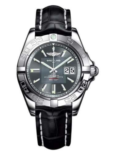 Galactic 41 Stainless Steel / Tomcat Gray / Croco