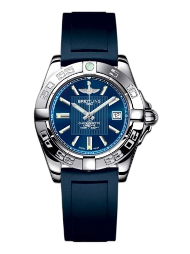 Galactic 32 Stainless Steel / Metallica Blue / Rubber