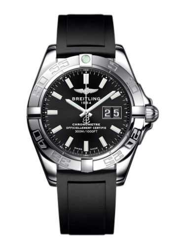 Galactic 41 Stainless Steel / Onyx Black / Rubber