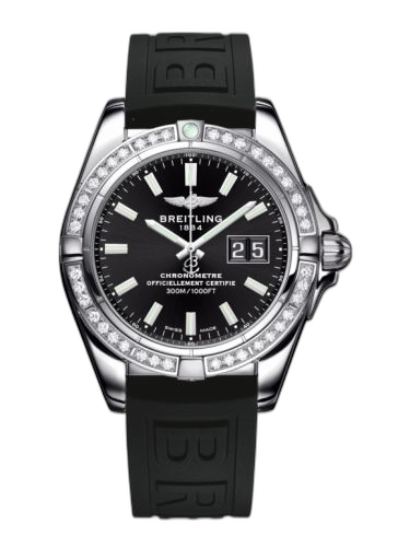 Galactic 41 Stainless Steel / Diamond / Onyx Black / Rubber