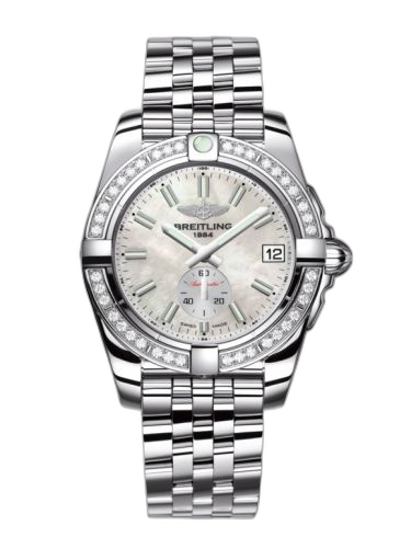 Galactic 36 Automatic Stainless Steel / Diamond / Pearl / Bracelet