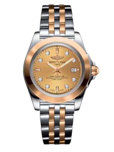 Galactic 32 Sleek Edition Stainless Steel / Rose Gold / Golden Sun Diamond / Bracelet