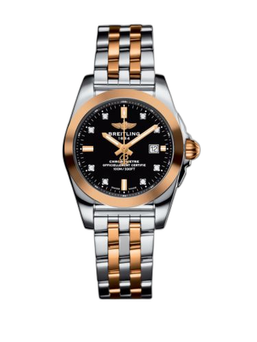 Galactic 29 Stainless Steel / Rose Gold / Trophy Black Diamond / Bracelet