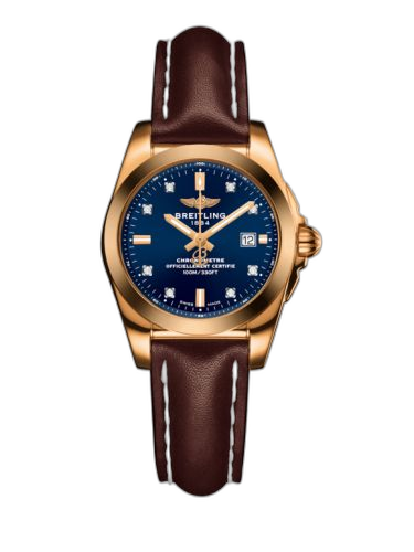 Galactic 29 Rose Gold / Horizon Blue Diamond / Calf