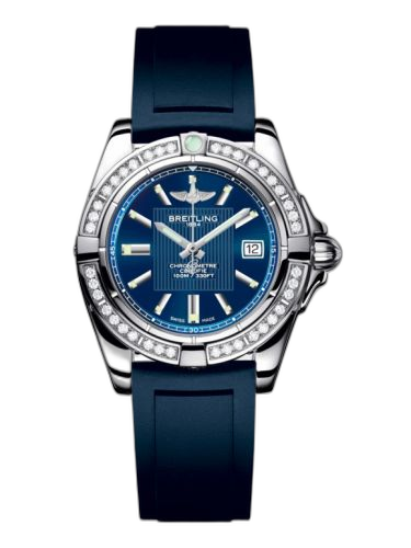 Galactic 32 Stainless Steel / Diamond / Metallica Blue / Rubber