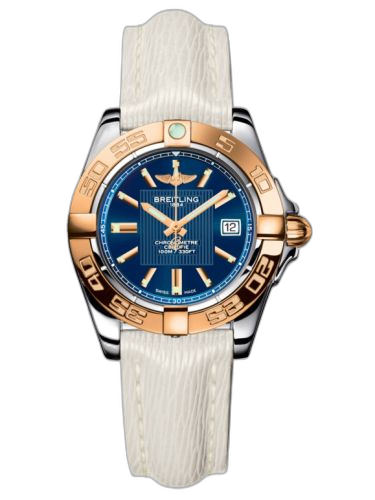 Galactic 32 Stainless Steel / Rose Gold / Metallica Blue / Sahara
