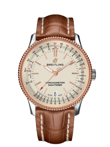 Navitimer 1 38 Automatic Stainless Steel / Red Gold / Silver / Croco / Pin