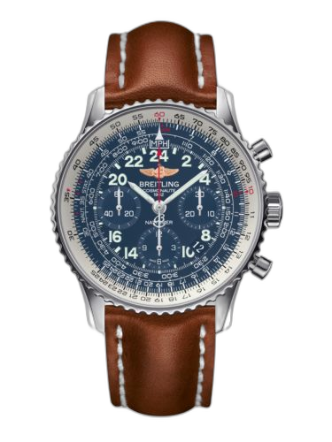 Cosmonaute Stainless Steel / Blue / Calf
