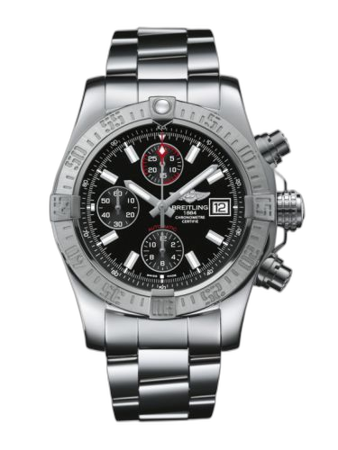 Avenger II Stainless Steel / Volcano Black / Bracelet