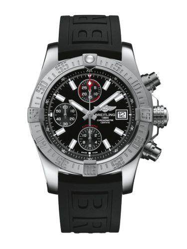 Avenger II Stainless Steel / Volcano Black / Rubber / Folding