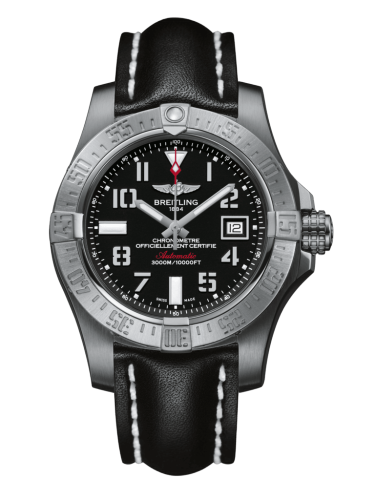Avenger II Seawolf Stainless Steel / Volcano Black / Calf / Folding