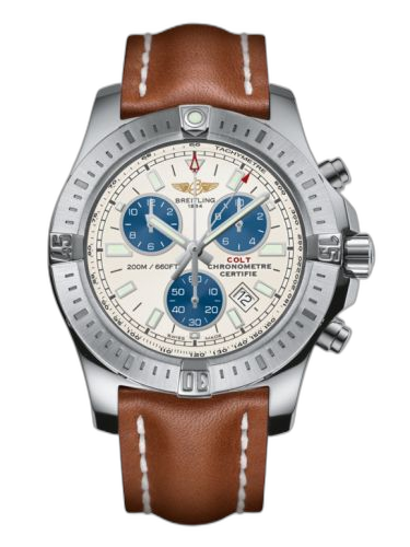Colt Chronograph Stratus Silver / Calf / Pin