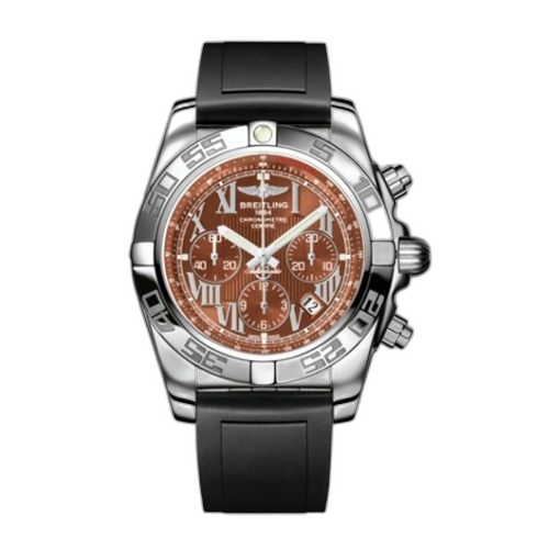 Chronomat 44 Stainless Steel / Amber / Rubber
