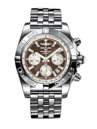 Chronomat 44 Stainless Steel / Metallica Brown /